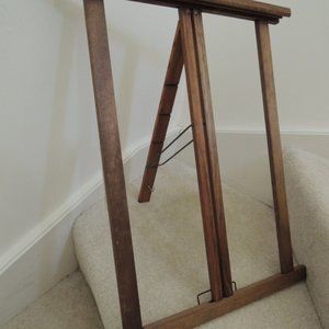 Anco Bilt Tabletop Easel Wood Picture Stand Art Display Folding Portable Easel